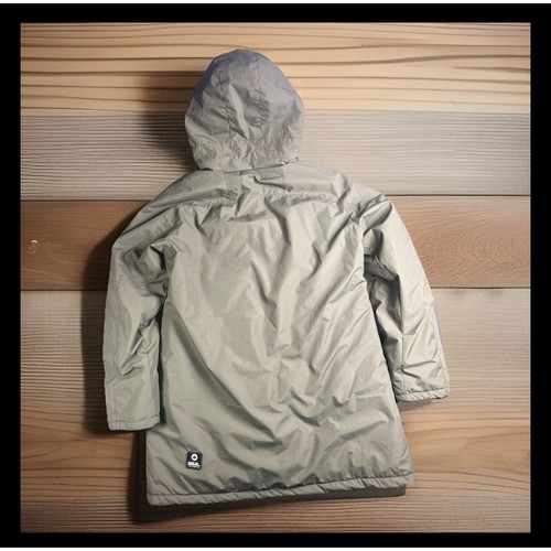 Khujo Mens XXL Olive Green Hooded Winter Parka Coat Jacket Insulated Zip - Picture 2 of 14
