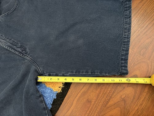 Pantaloncini da falegname vintage stile skater larghi Union Bay Y2K denim taglia 34 - Foto 6 di 7