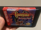 Sega Genesis Castlevania Bloodlines Authentic Game Cartridge Tested Working