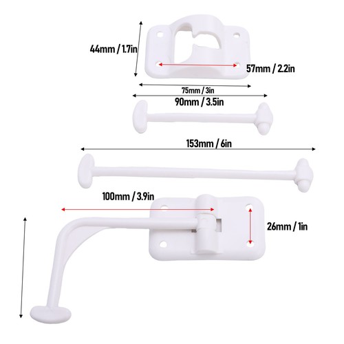 New RV Entry Door Holder Secure Fixation Enhanced Safety Multifunctional 90 - Picture 3 of 12
