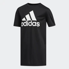 adidas kids Climalite Badge of Sport Tee