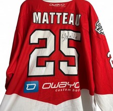 GAME WORN Stefan Matteau Hockey Jersey from CA Celebrity Hockey Tournament
