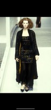 CHANEL Runway & Editorial Fall/Winter 1997 Watercolor Maxi Dress