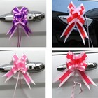  18 Pcs Wedding Car Bow Decoration Bows Present for Colorful Pull