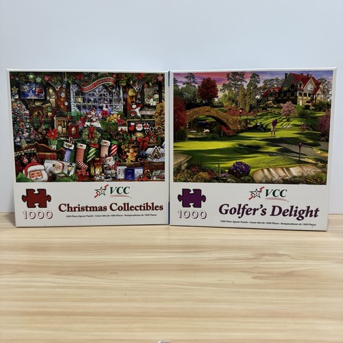 2 Vermont Christmas 1000 Teile Puzzle Weihnachten Sammlerstücke & Golfer’s Delight - Bild 17 von 18