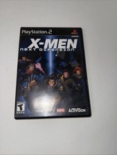 X-Men: Next Dimension (Sony PlayStation 2, 2002) CIB W/ Manual & Reg Card
