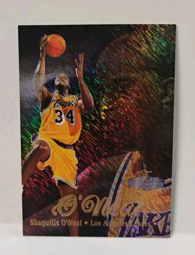 97-98 FLEER FLAIR SHOWCASE SHAQUILLE O'NEAL #7 ROW 1 GRACE LA LAKERS NM-MINT - Picture 2 of 6