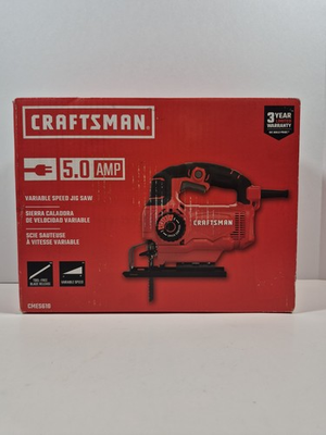 #ad Craftsman 5.0 Amp Variable Speed Jig Saw CMES610 New in Box $42.95