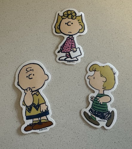 (Set of 2) Total 100 PCs Peanuts Snoopy Stickers 50 styles ( 2 each) - Picture 5 of 11