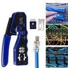 Wire Cutting Network Crimping Tool  Network Cable Production