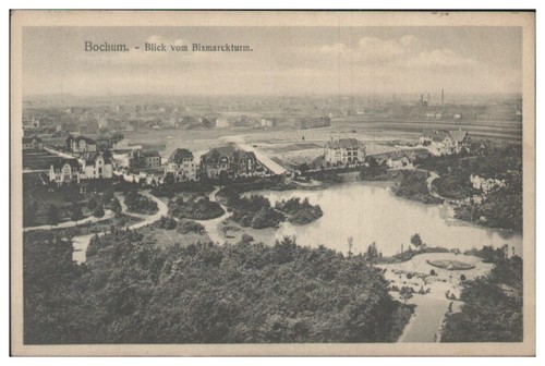 S7083/ Bochum Blick vom Bismarckturm AK 1910