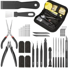 3D Printer Tools Kit Essential, Basic Tool Kit Accessories, 3D Printer Deburr...