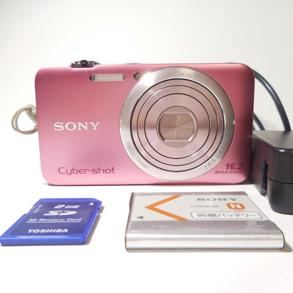 SONY Cyber shot DSC-WX30 Pink Digital Camera w/Battery