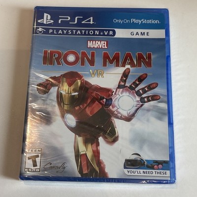 Marvel's Iron Man VR (Sony PlayStation 4, VR, 2020) PS4 PSVR PS4VR - Brand New!