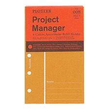 Japan NEW PLOTTER Knox PLT0008 M5 Project Manager 6-Color Assortment