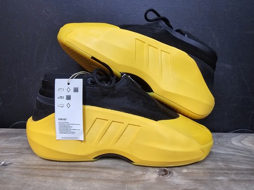 Adidas Kobe Crazy Infinity Yellow Black Size 7.5 Brand New Without Box - Picture 8 of 9
