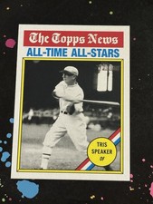 2025 Topps Heritage Tris Speaker All-Time All-Stars #347 Boston Red Sox (A)