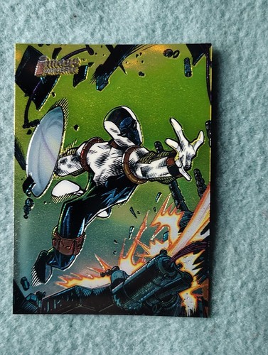 1995 Topps Image Universe Youngblood #40 Die Hard foil, art Jason Pearson tradin - Picture 1 of 3