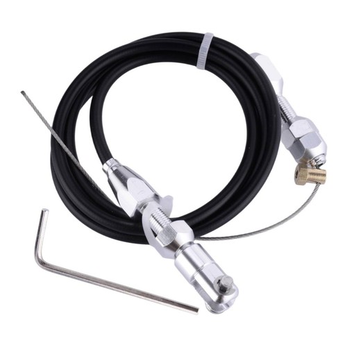 Fit For Ford Mustang 5.0L 1986-93 36" Stainless Steel Braided Throttle Cable A7 - Picture 2 of 5