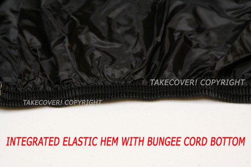 Harley FXDF Dyna Fat Bob BLACK Motorcycle Cover CQ- X2 - Picture 4 of 7
