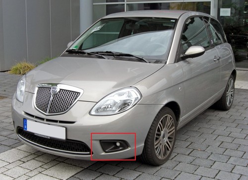 Fendi Ypsilon Dx e Sx Lancia Y 2006 + Supporti Faretti Faretti 2 Pezzi Faretto - Foto 2 di 2