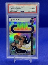 2019-20 Donruss Elite Spellbound Stephen Curry #19 “C” PSA 10 Gem Mint