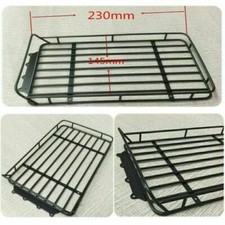 KYX Metal Roof Rack Basket Tray for Traxxas Trx4 Bronco /Axial Scx10 1/10 RC Car