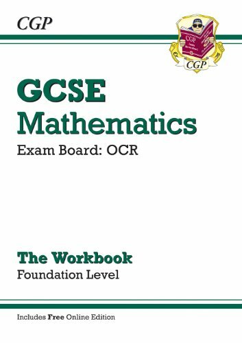 GCSE Maths OCR Workbook (with Online Edition) - Foundation By CGP Books - Picture 1 of 1