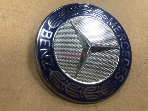 GENUINE Front Hood Emblem Badge Logo MERCEDES CLK CLS E GL GLK ML SL Class - Picture 3 of 6