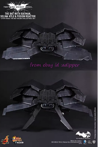 Hot Toys Mmsc002 1/12 The Dark Knight Rises The Bat Deluxe Action Figure New - Picture 6 of 12