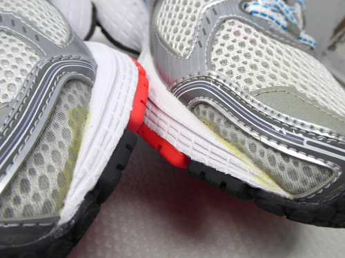 NB New Balance 680 V2 Women's Trainers UK Size 3 Shoes White Grey Blue K5C - Picture 11 of 13