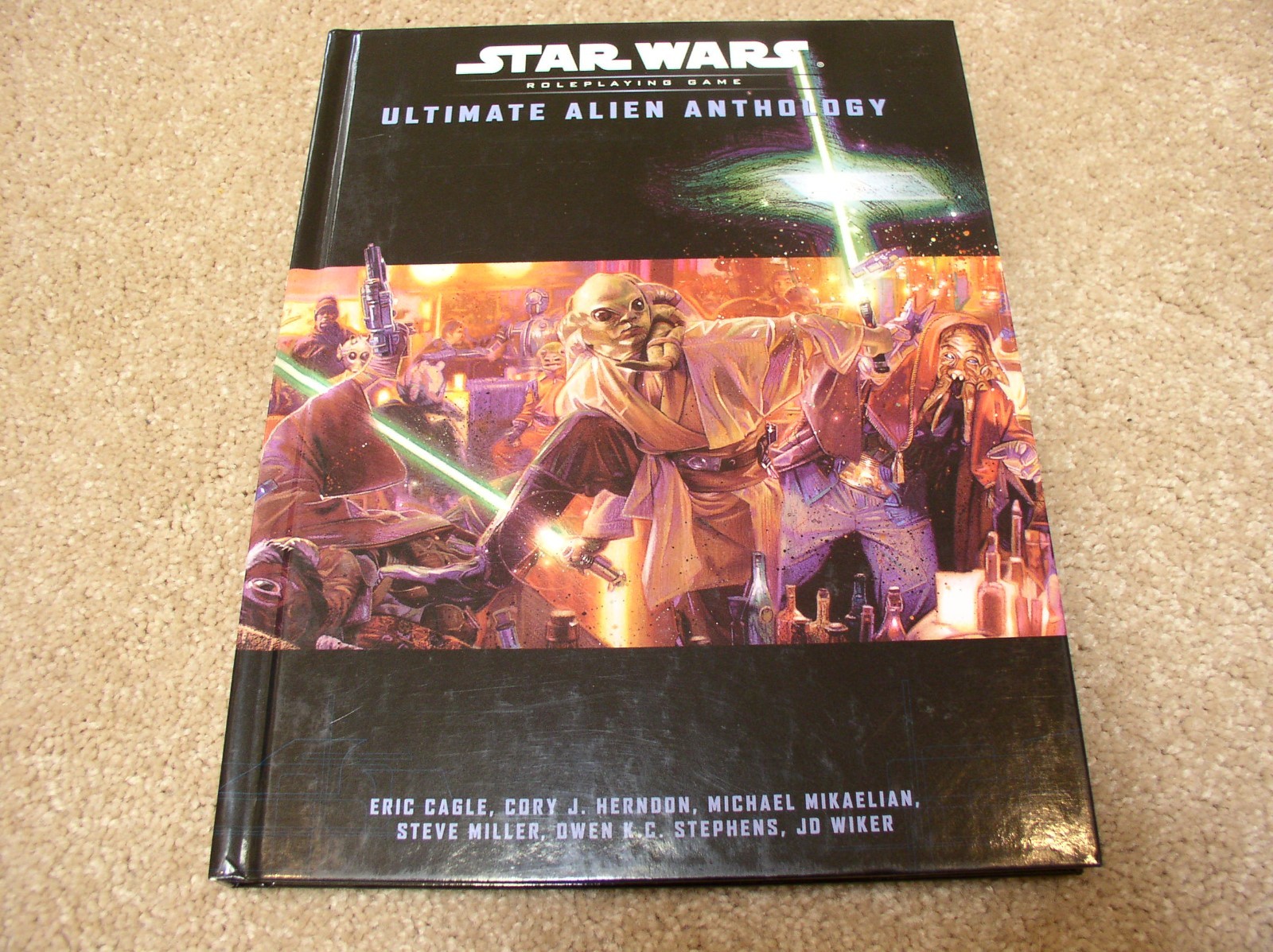 WOTC Estrella Wars d20 Ultimate Alien Antología Tapa Dura WOTC Estrella Wars d20 Ultimate Alien Antología Tapa Dura