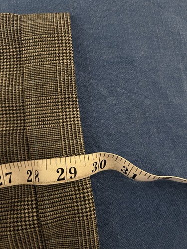 Southwick Allen Collins classic c2000 44R Glen plaid gray 2pc Suit EUC - Picture 11 of 14