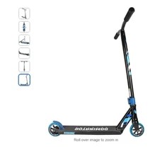 Dominator Airborne Pro Scooter (Black/Blue) by Dominator Scooteres