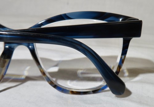 Respec, Palm Springs RES-18-52 Eyeglass frame 53-16-140 Blue plastic glasses - Picture 8 of 11
