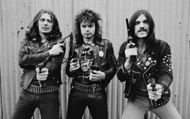 Lemmy Kilmister and Motorhead with Guns Photo Print Poster | eBay