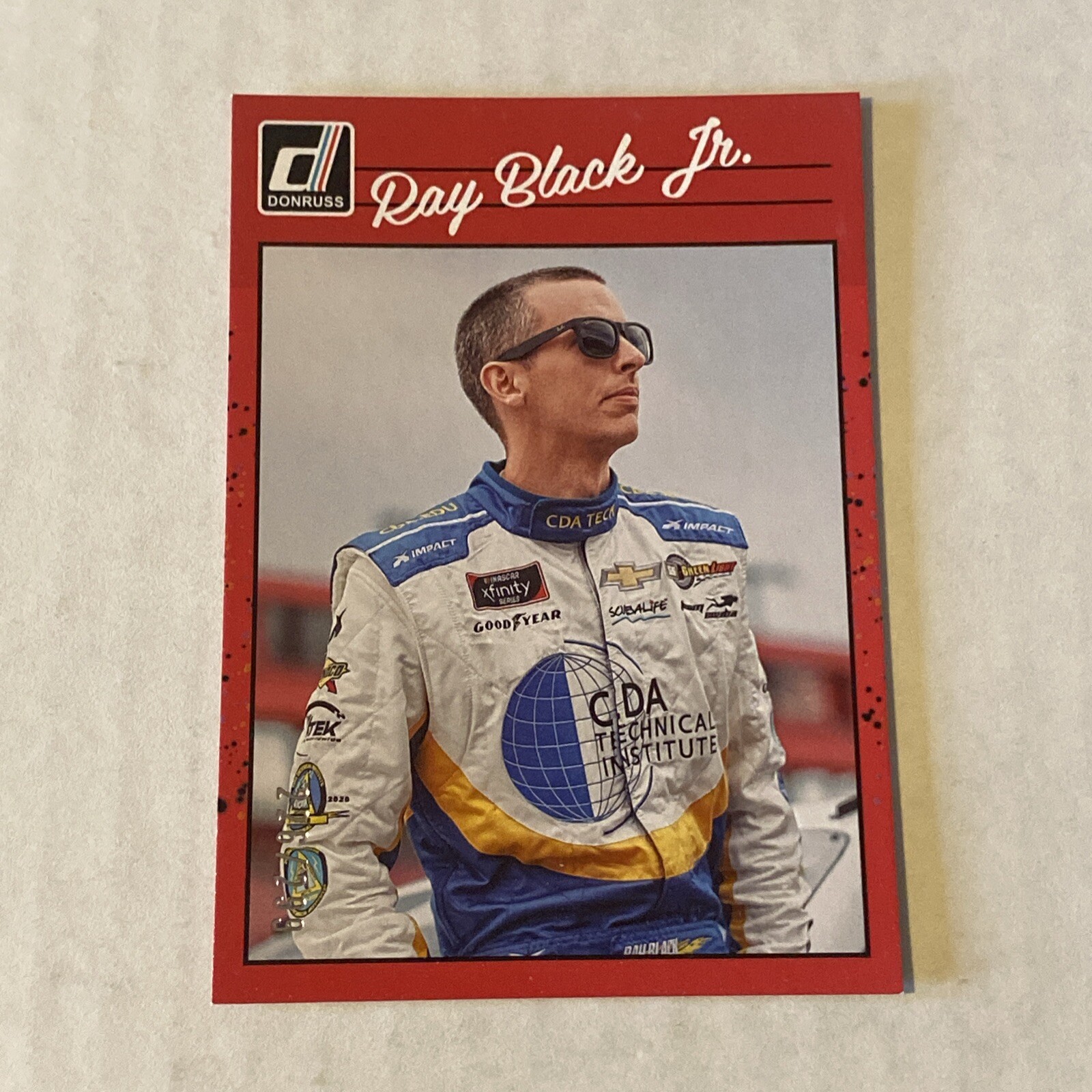 2023 Donruss Racing Nascar RETRO Red Card RAY BLACK JR 226/299