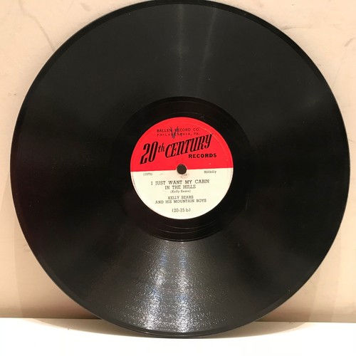10" 78rpm KELLY SEARS & His Mountain Boys "Sweet Mama" 20th Century Records - Picture 4 of 4