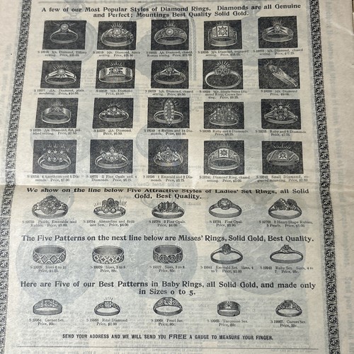 MONTGOMERY WARDS 1897 ORIGINAL CATALOG Groceries December 1897 Price List 428 - Picture 6 of 14