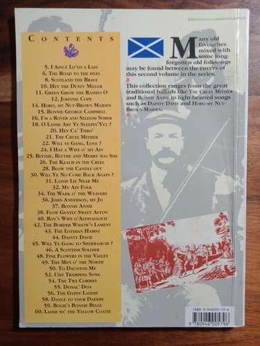 Traditional Folksongs & Ballads of Scotland Volumes 1 &2 John Loesberg Songbook - Picture 7 of 9