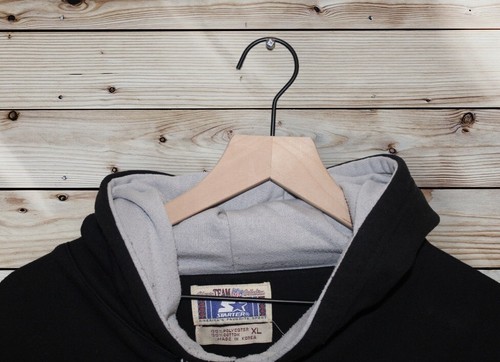 Vintage 90s NFL Los Angeles Raiders Crest Starter Hoodie - Picture 3 of 3