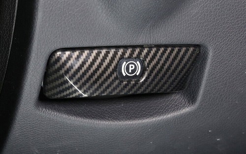 Fit For Benz GLK 2009-2014 2015 ABS Carbon Fiber P File Decor Cover Frame Trim - Picture 4 of 9