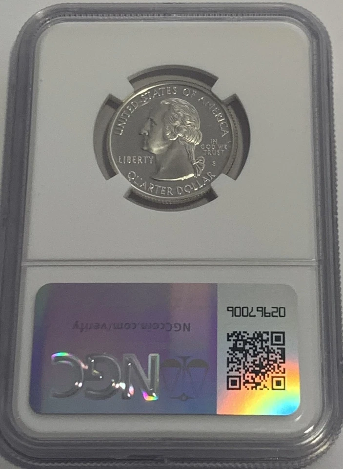 1999 S Proof Silver Connecticut Quarter NGC PF70 Ultra Cameo State 25c White - Image 2 of 3