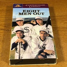 Eight Men Out  VHS Movie VCR Video Tape Used John Cusack Christopher Lloyd
