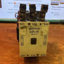 Square D Class 8502 Type PJ1.11 Series A 125A Contactor (used)