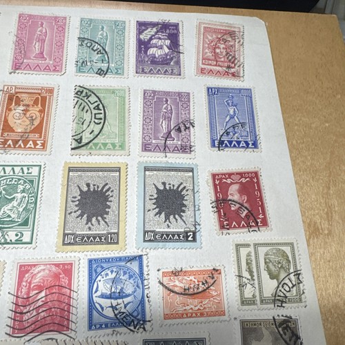 Stamp Greece Collection 1950-1960 Used (Lot 35 File 71) - Picture 3 of 5