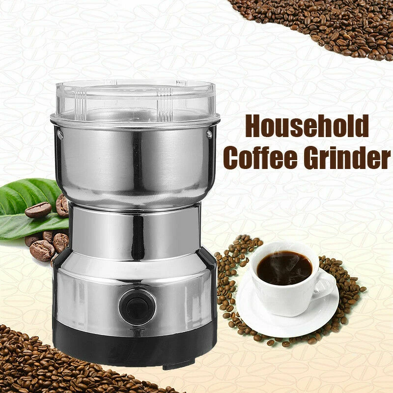 Electric Grinder Coffee Bean Spice Herbs Mill Blade Grinder Blender Kitchen Tool