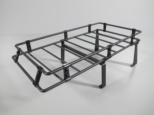 Metal Luggage Cargo Rear Bed Roof Rack Toy Tamiya R/C 1/10 Toyota Tundra Truck - Picture 8 of 9