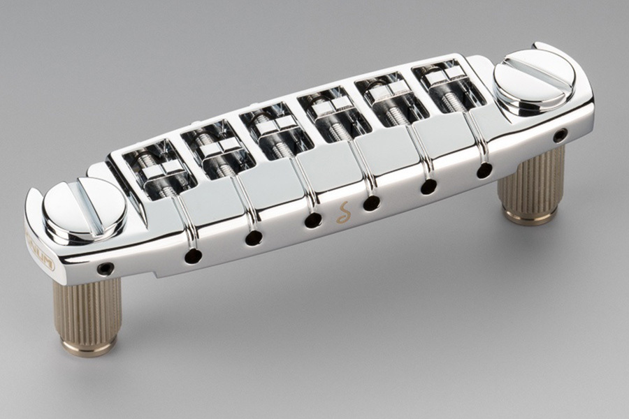 NEW Schaller Signum Locking Wrap Around Bridge Assembly Chrome GB-2533-010 NEW Schaller Signum Locking Wrap Around Bridge Assembly Chrome GB-2533-010