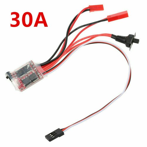 Juego de controladores de velocidad electrónicos de motor ESC 30A mini cepillado para camión de radiocontrol coche barco - Imagen 4 de 12